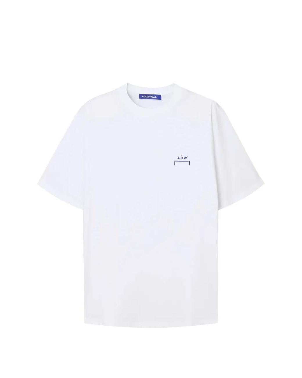 T-Shirt Spin di A_COLD_WALL* in White da Uomo