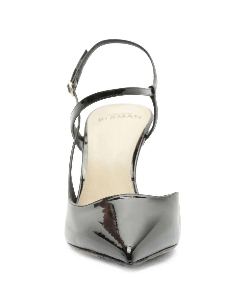 Alexandre Birman Black Tita Wrap Leather Pumps