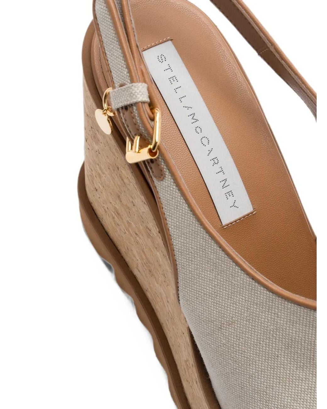 Stella McCartney Natural Sneak-Elyse Sandals