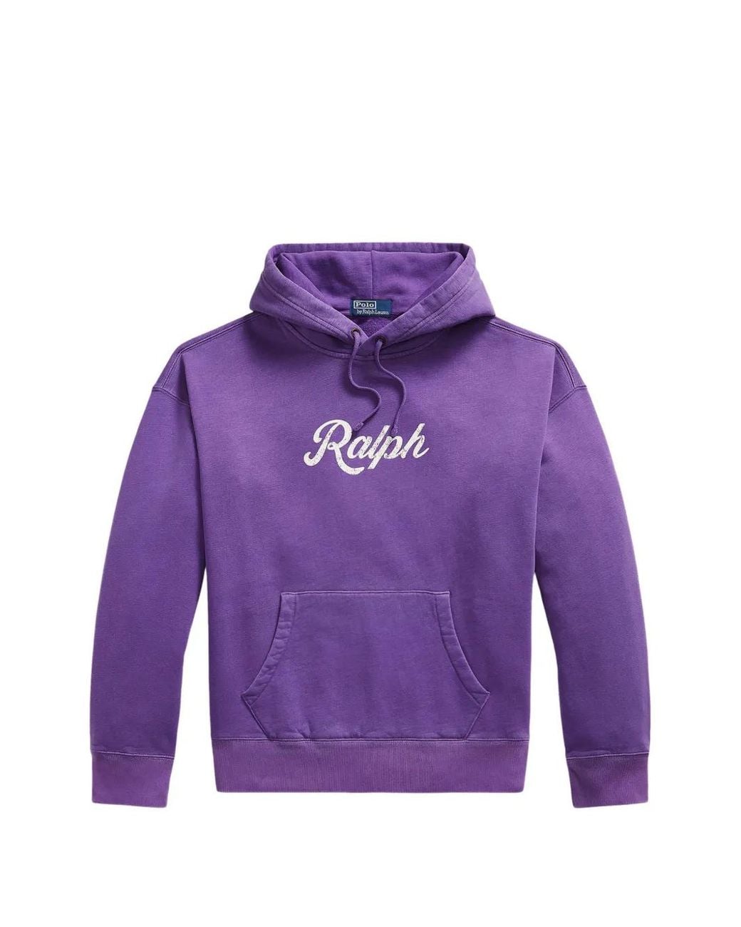 Polo Ralph Lauren Purple The Ralph Logo Hoodie for men