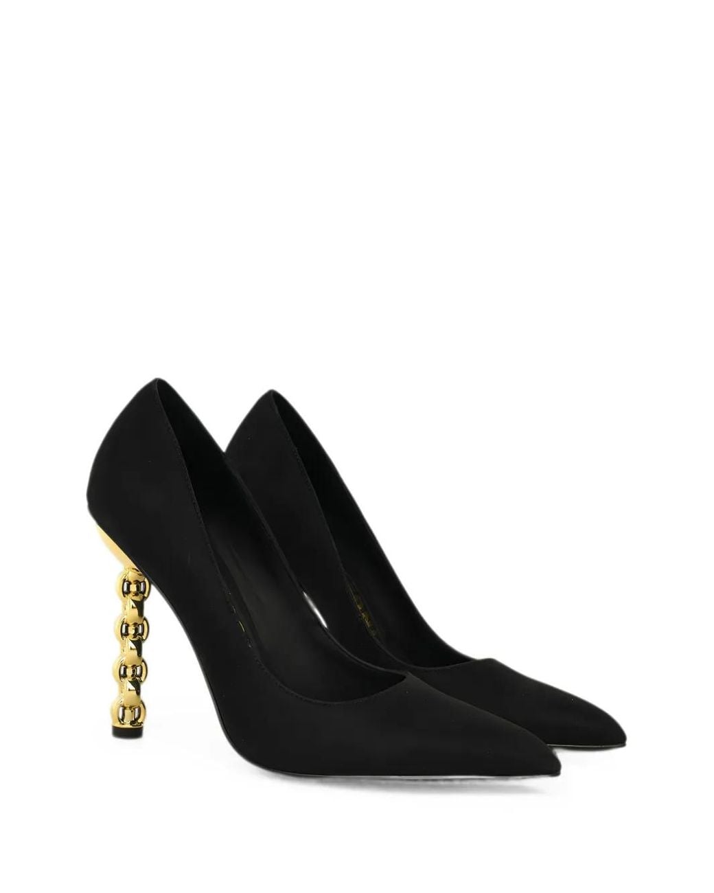 Kat Maconie Black Pointed-Toe Pumps