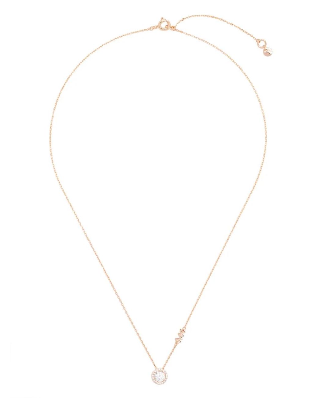 Collar Pave Michael Kors de color White