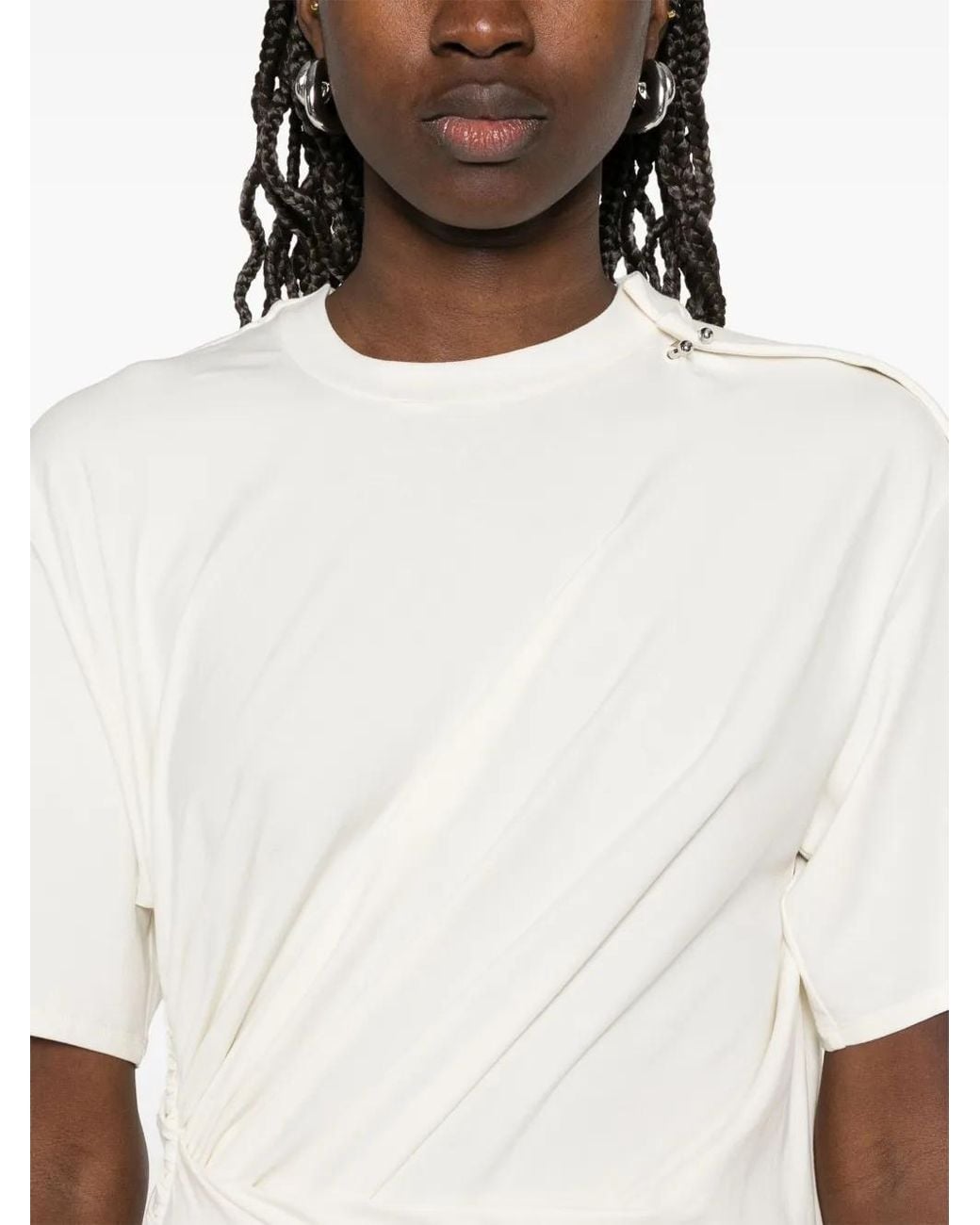 Mugler White Dresses