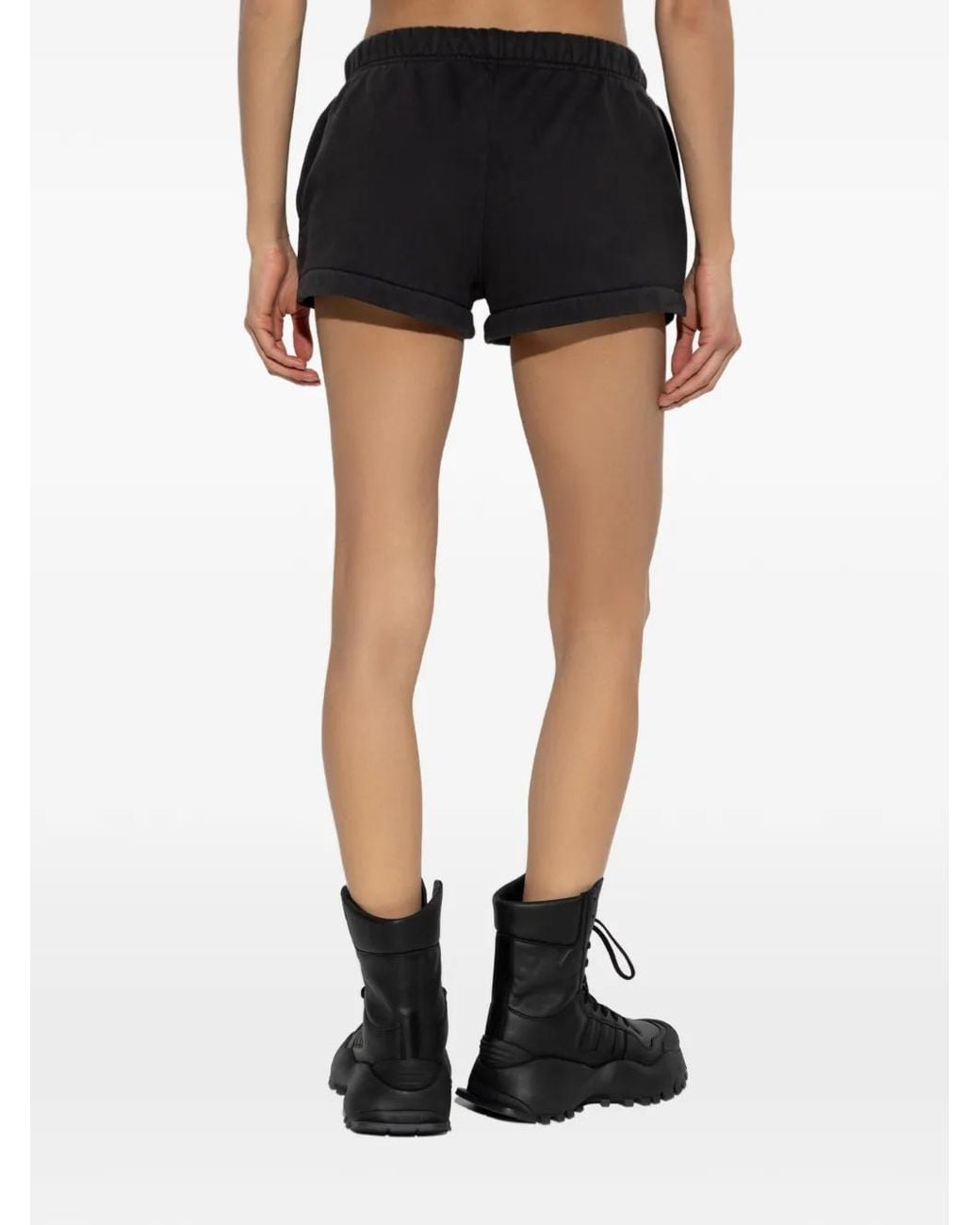 Fear Of God Black Essentials Drawstring Shorts