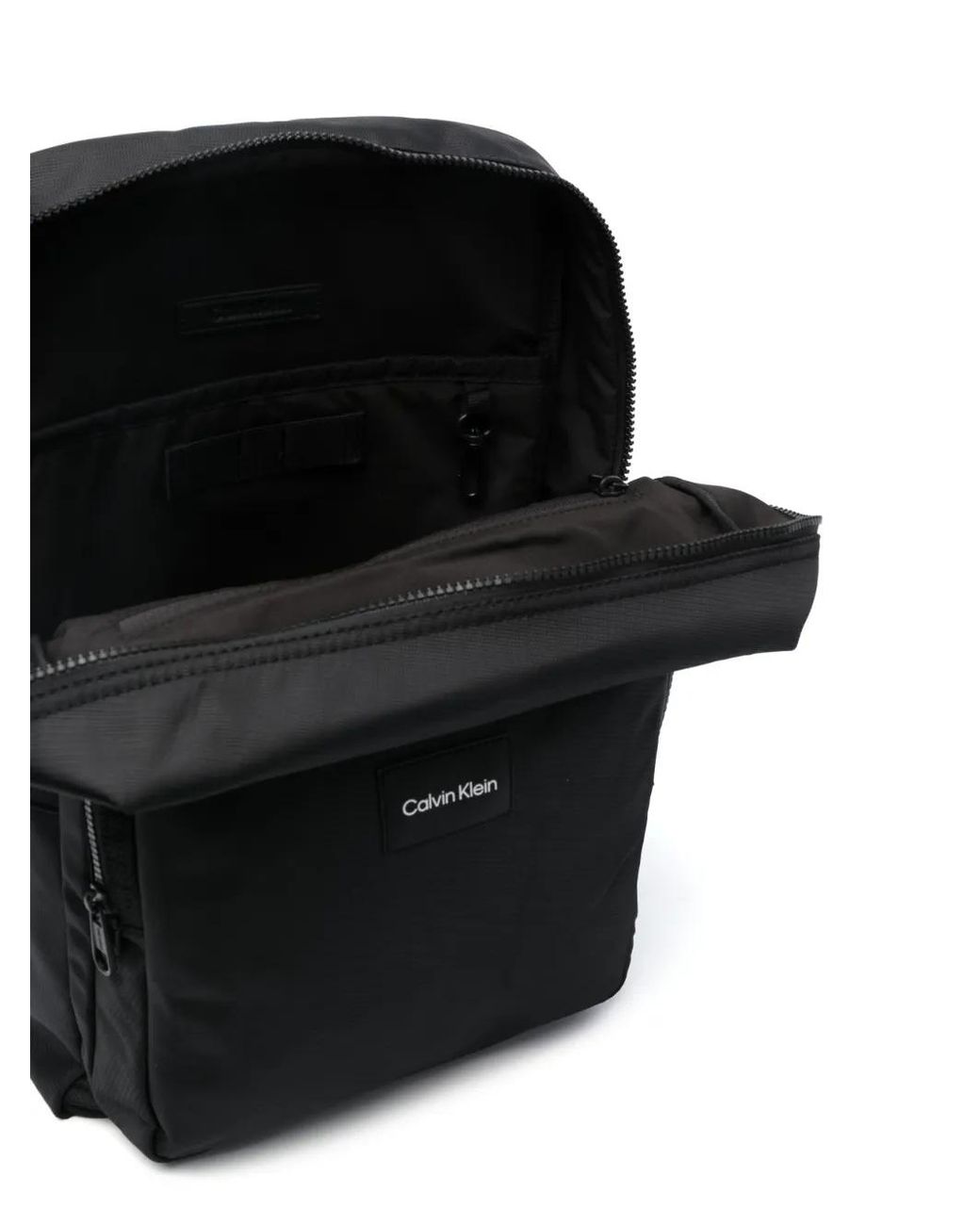 Calvin Klein Black Must T Squared Backpack for men