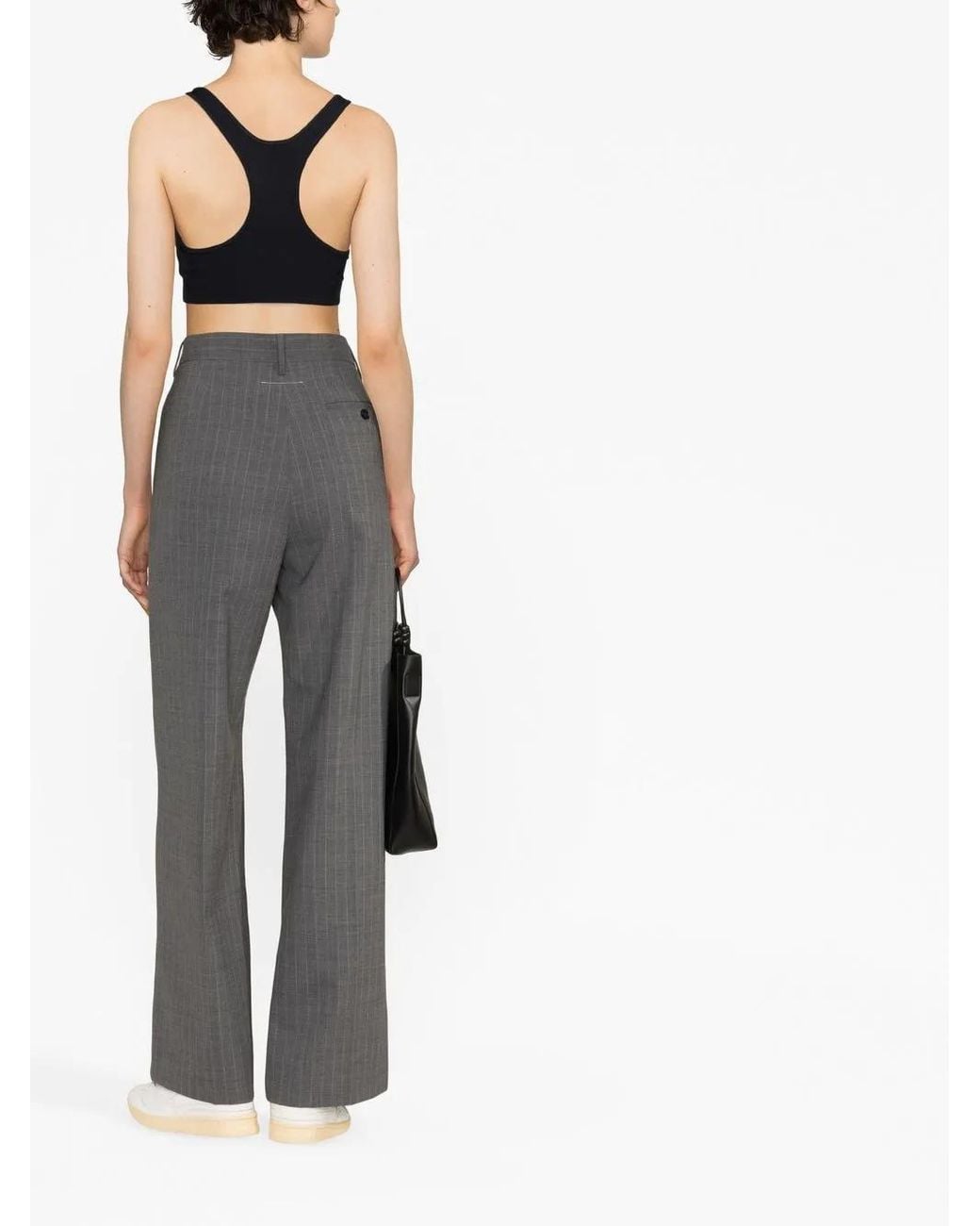 Jil Sander Black Sports Bra