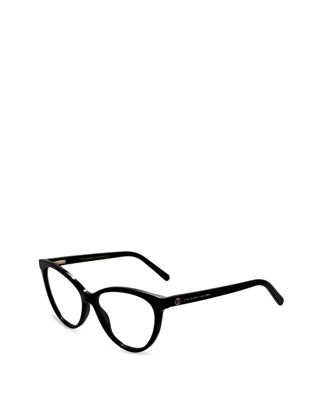 Marc Jacobs Black Lunettes De Vue À Monture Papillon