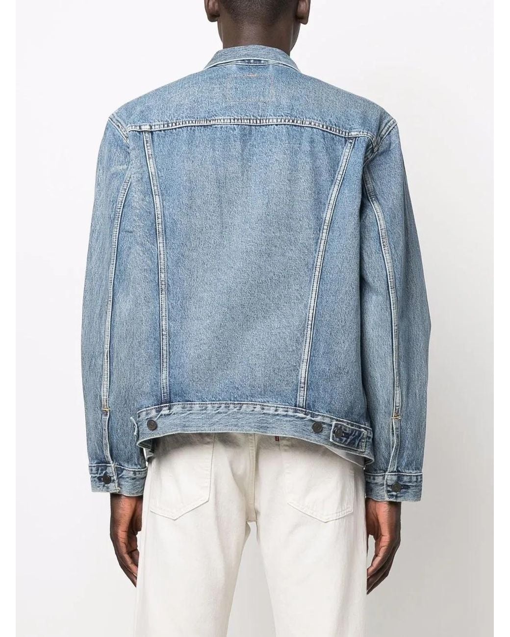 Levi's Blue Skyline Denim Trucker Jacket for men