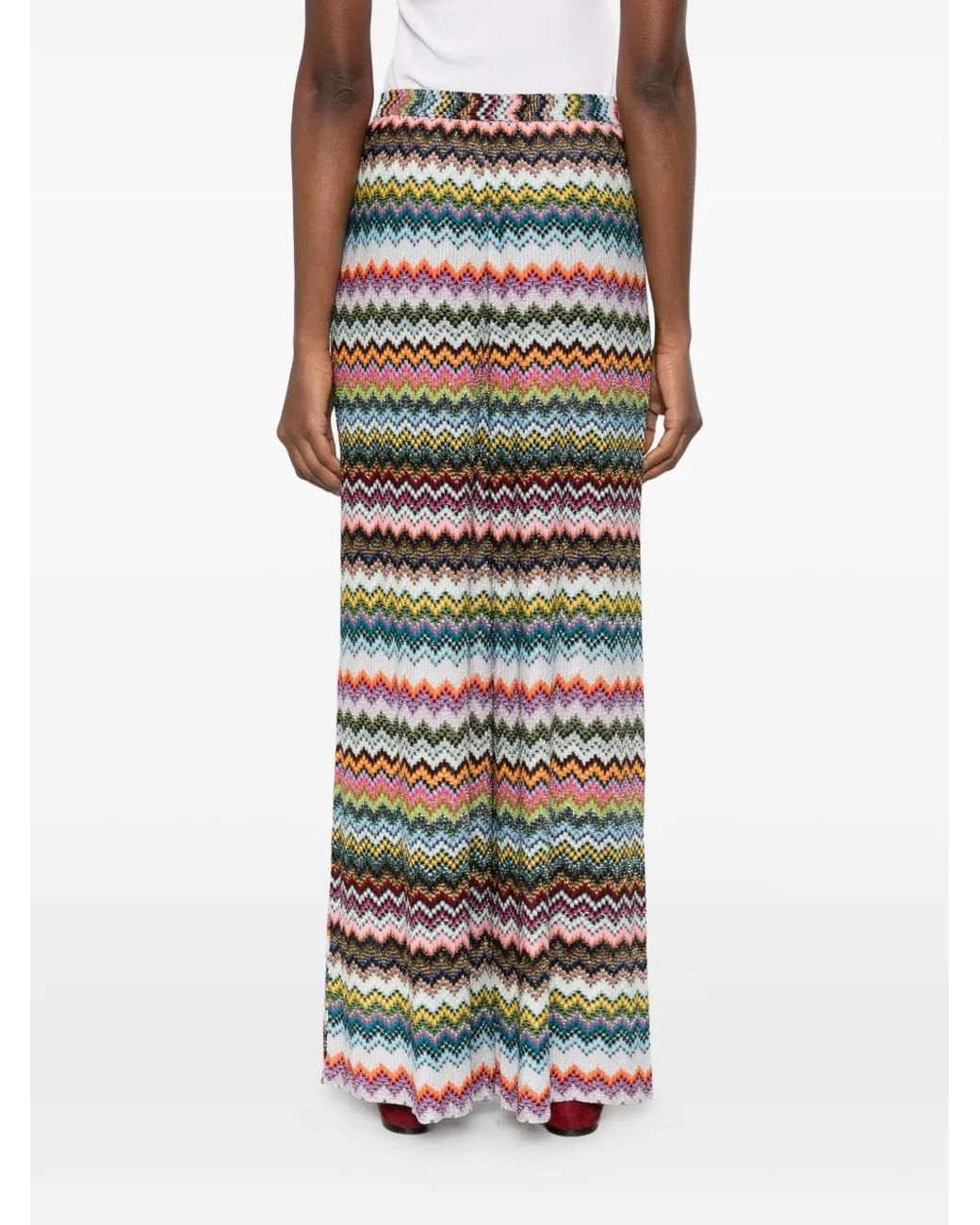 Missoni White Chevron Trousers