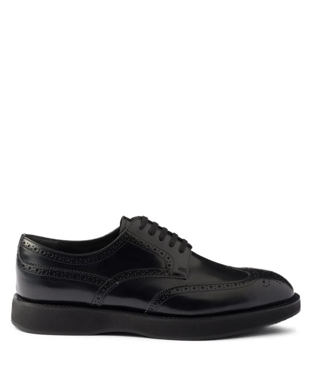 Prada Derby-Schuhe Mit Schnürung in Black für Herren