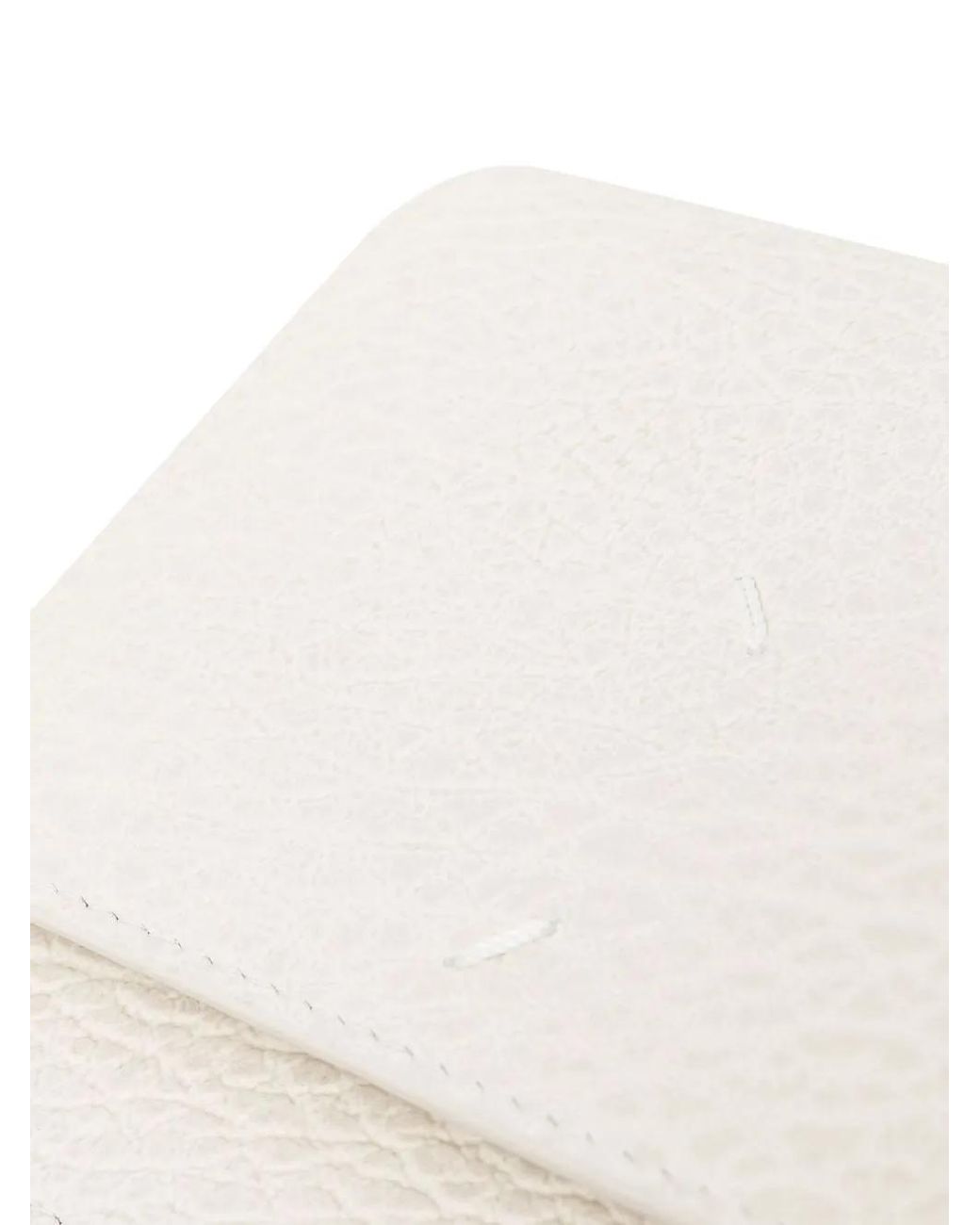 Maison Margiela White Four Stitches Wallet-On-Chain for men