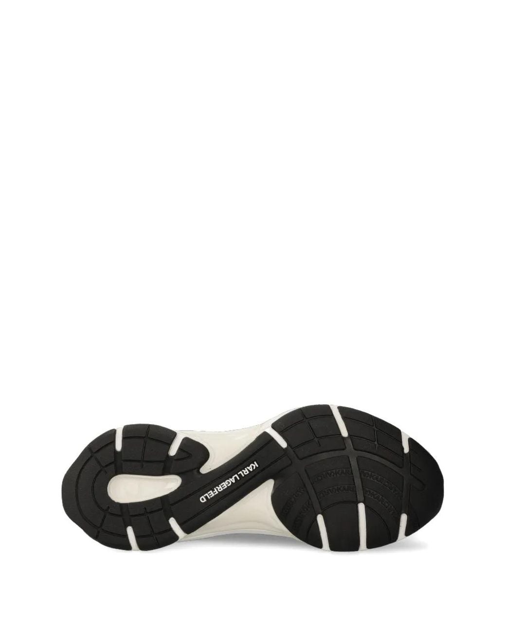 Karl Lagerfeld Black Leather Sneakers for men