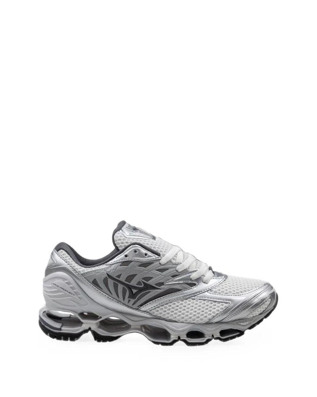 Mizuno Gray Wave Prophecy Sneakers
