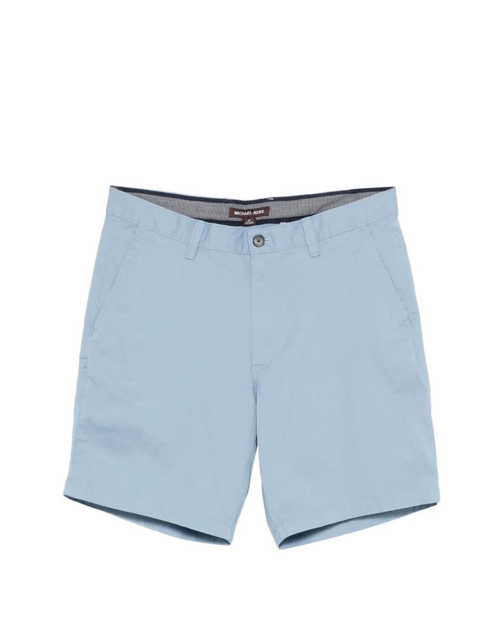 Michael Kors Blue Belt-Loop Shorts for men
