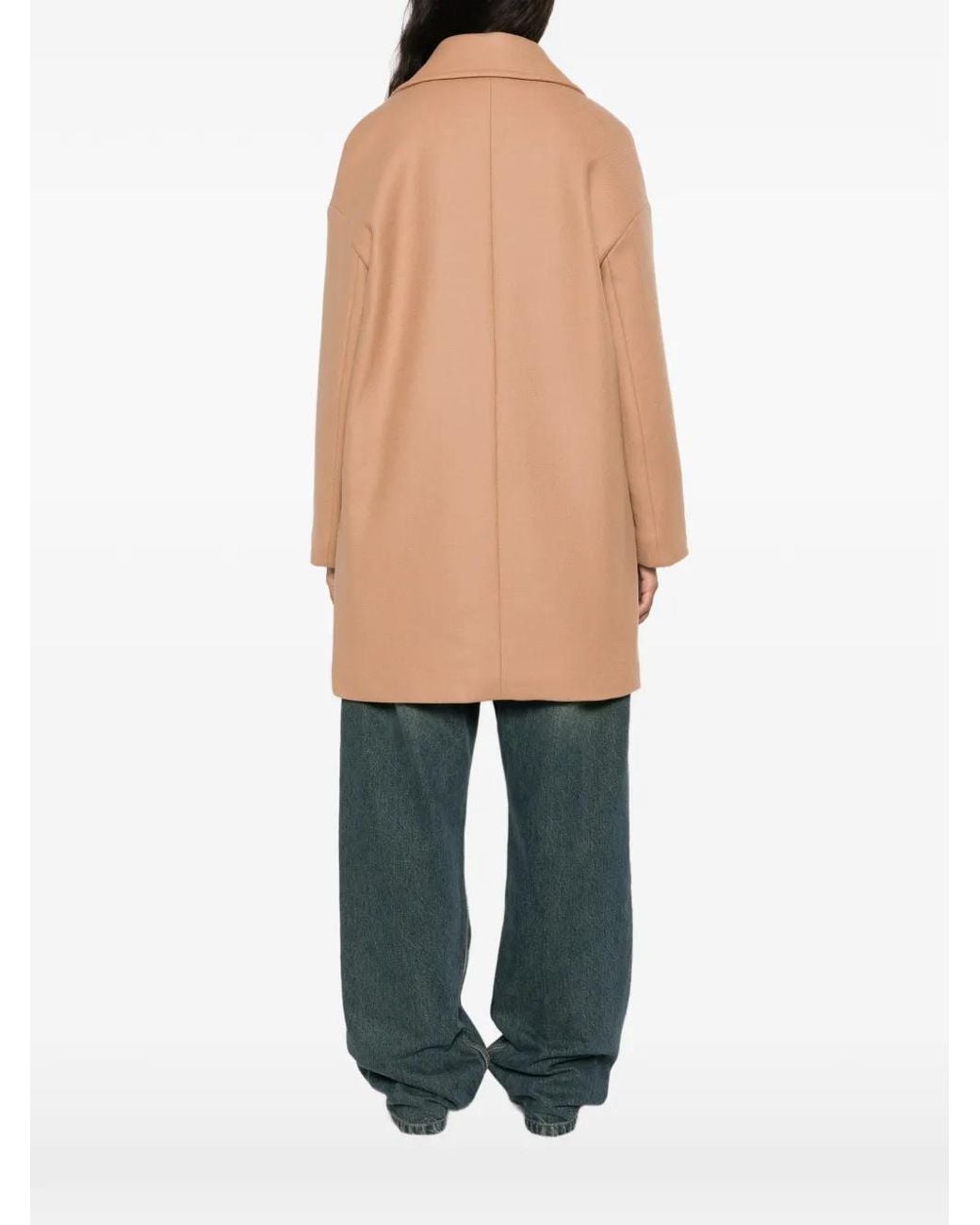 Herno Natural Padded-Insert Notch-Lapels Hooded Coat