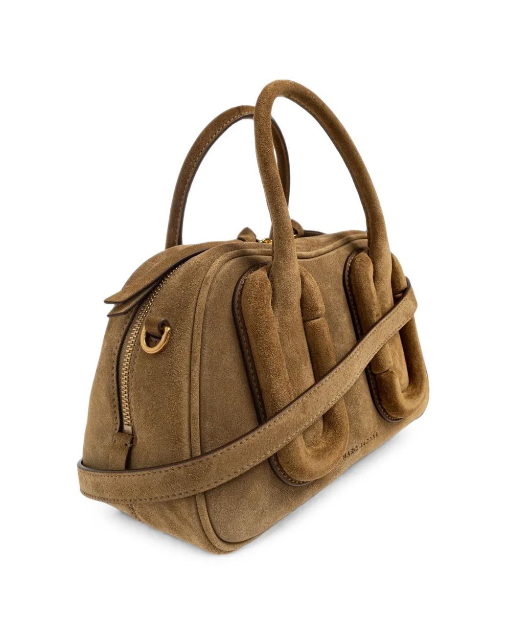 Marc Jacobs Metallic Babe Suede Tote Bag