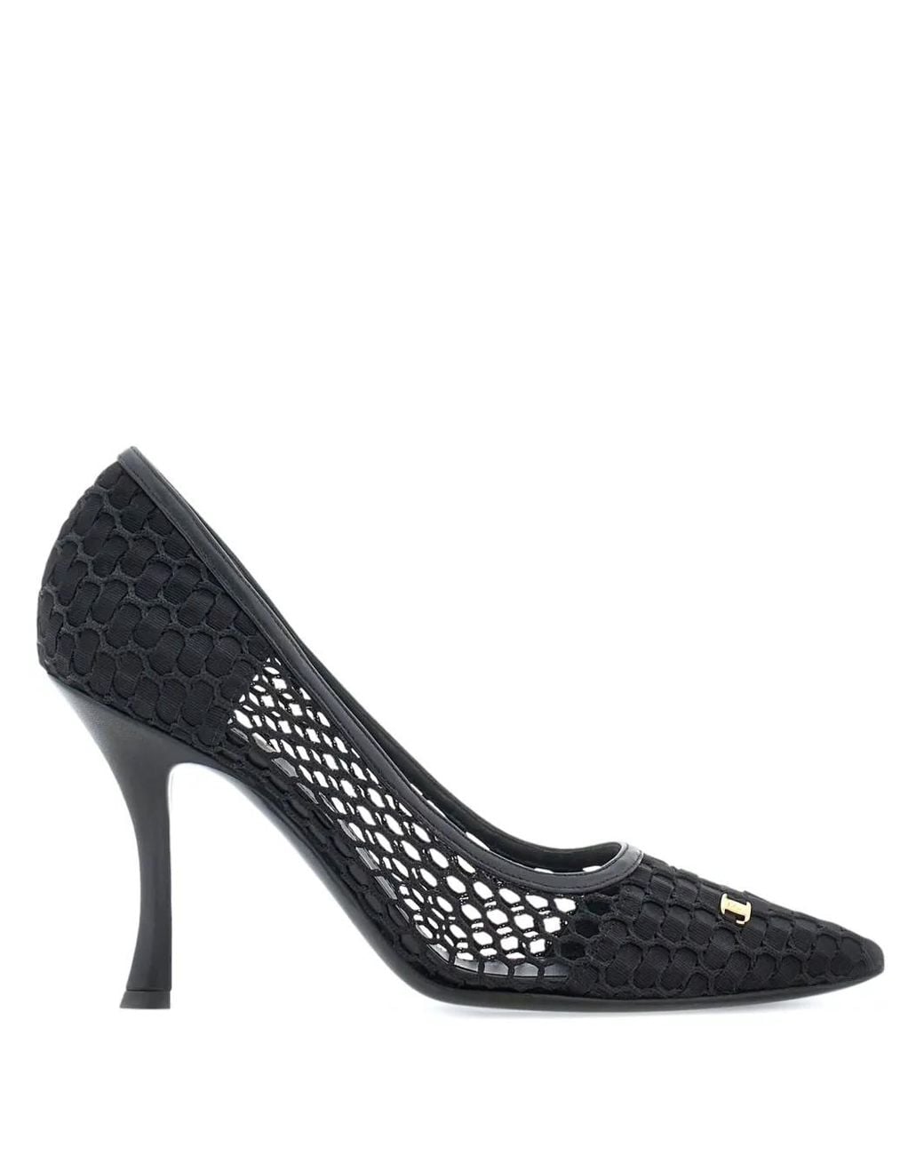 Ferragamo Blue 95Mm Vara-Appliqué Slingback Pumps