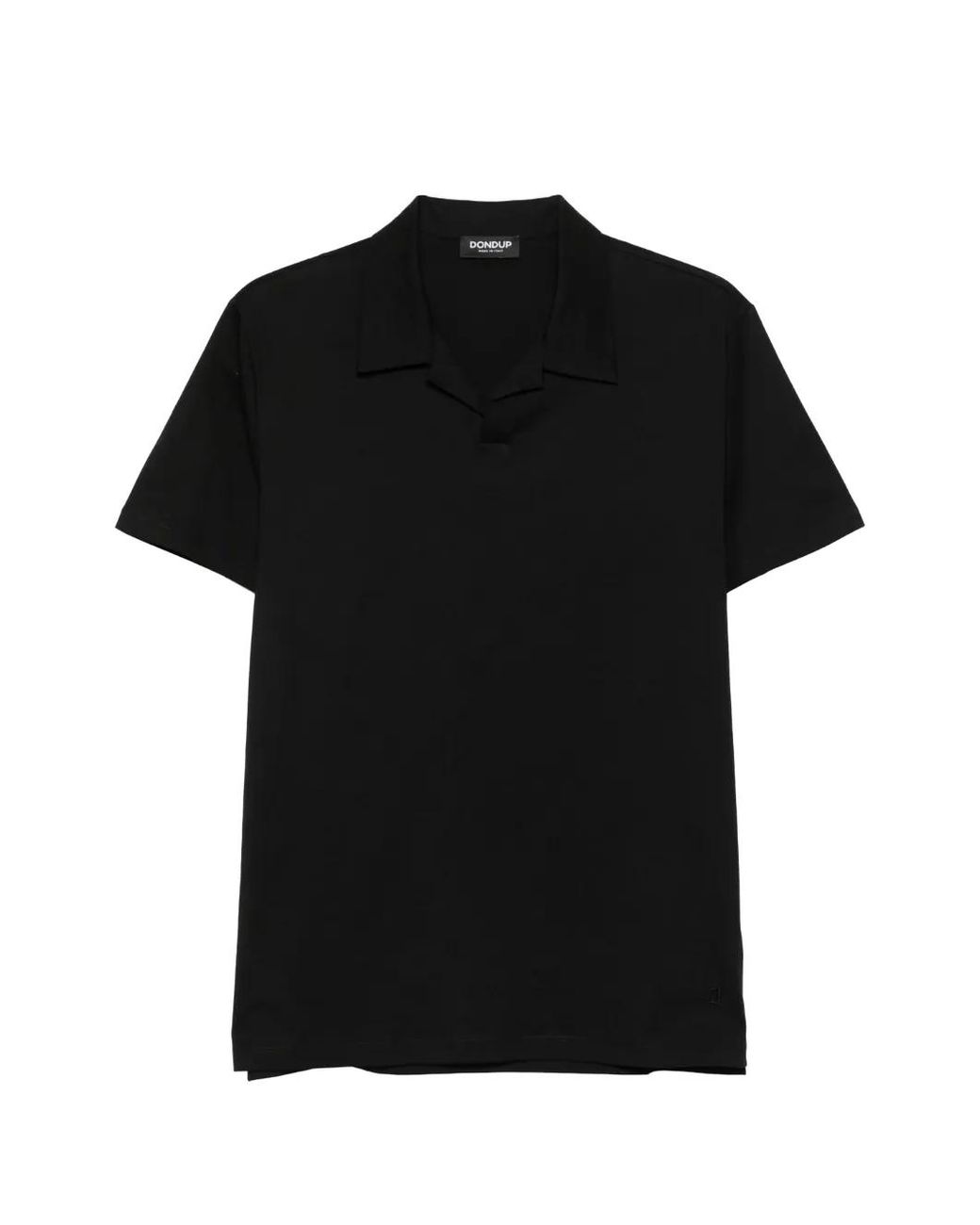 Dondup Black Cotton T-Shirt for men