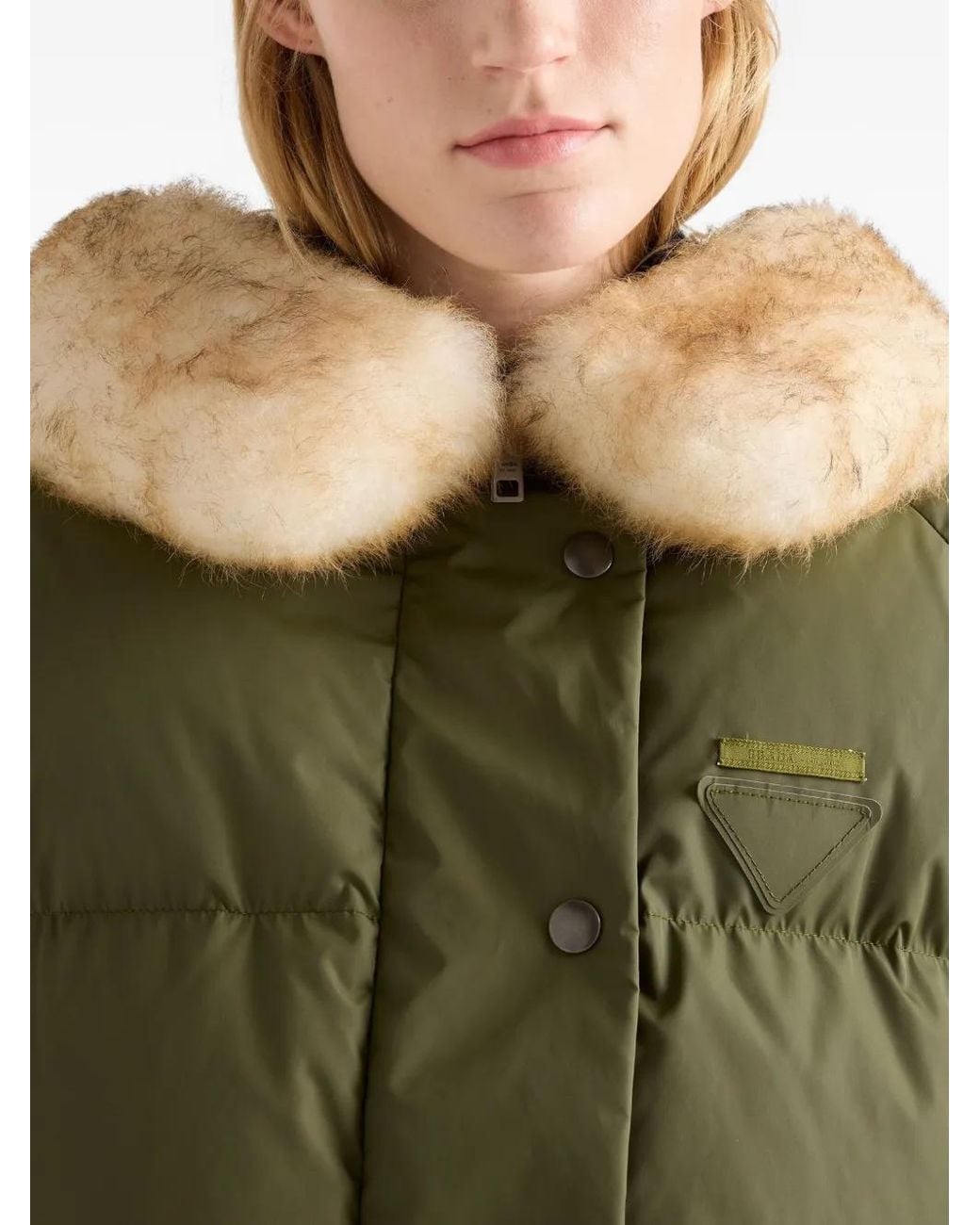 Prada Jack Met Capuchon in het Green