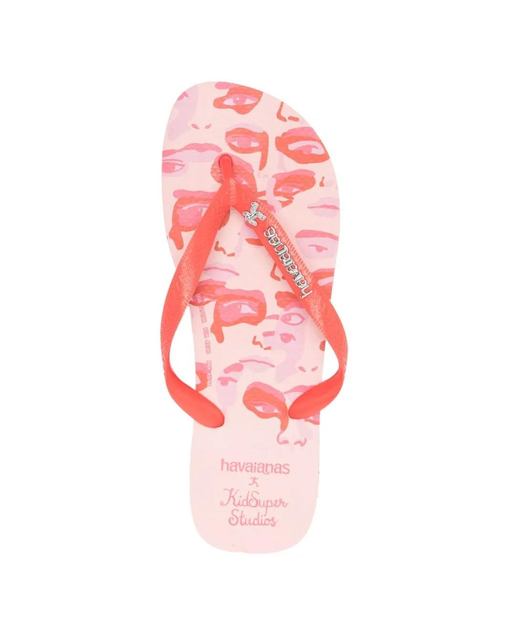Havaianas Red Tongs Top Camo X Kidsuper for men