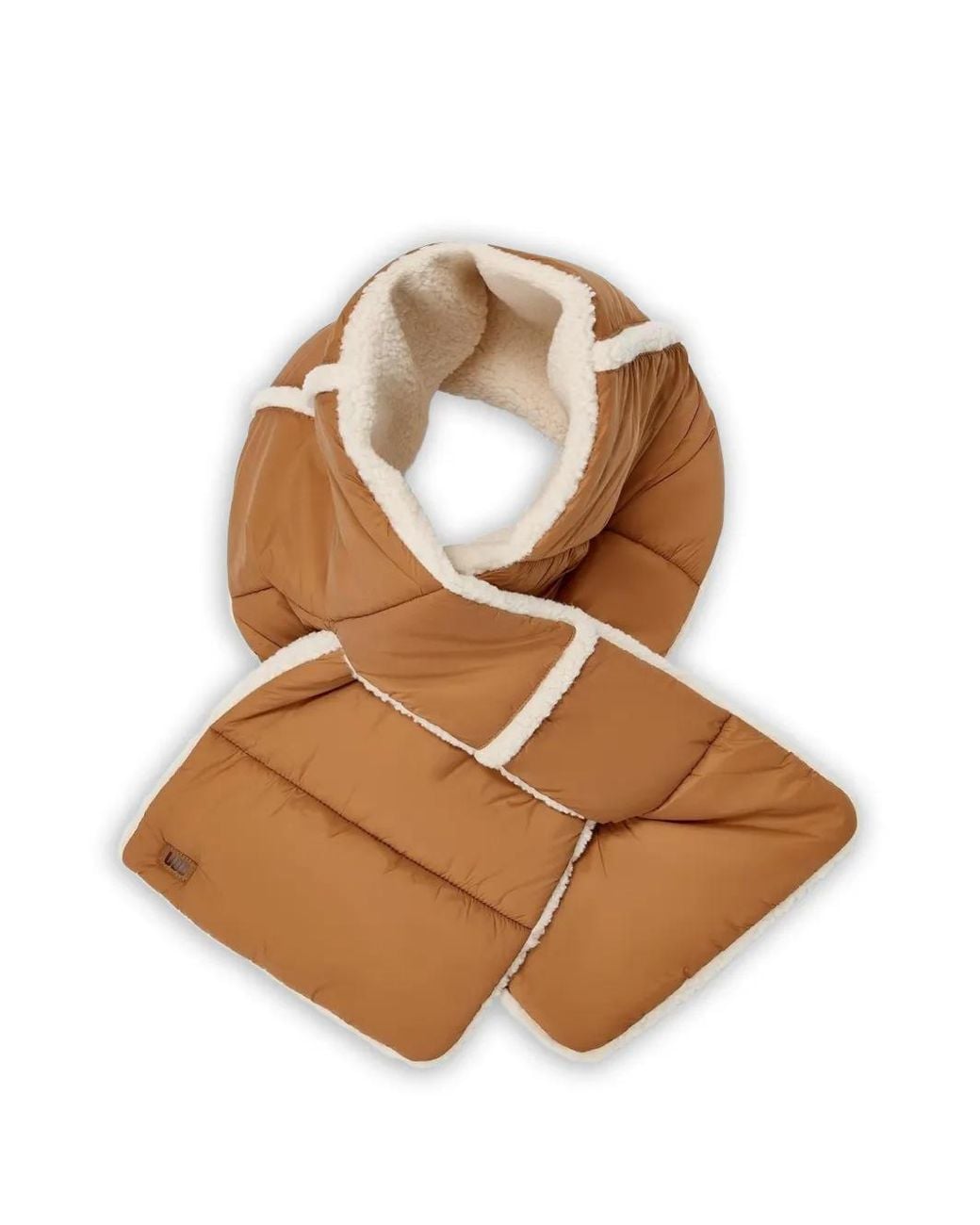 Sciarpa Fluff Reversibile di Ugg in Brown