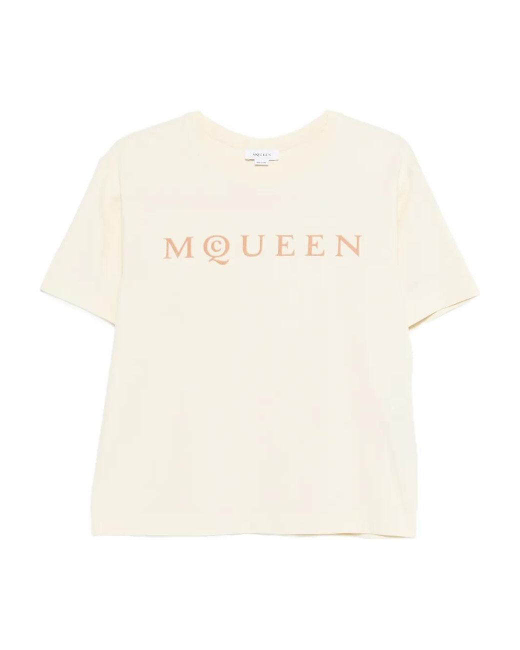 McQueen White Logo T-Shirt
