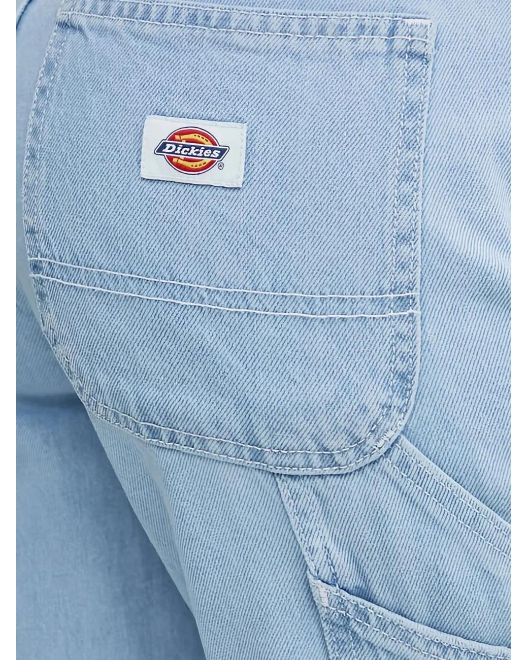 Dickies Blue Five-Pockets Cotton Jeans