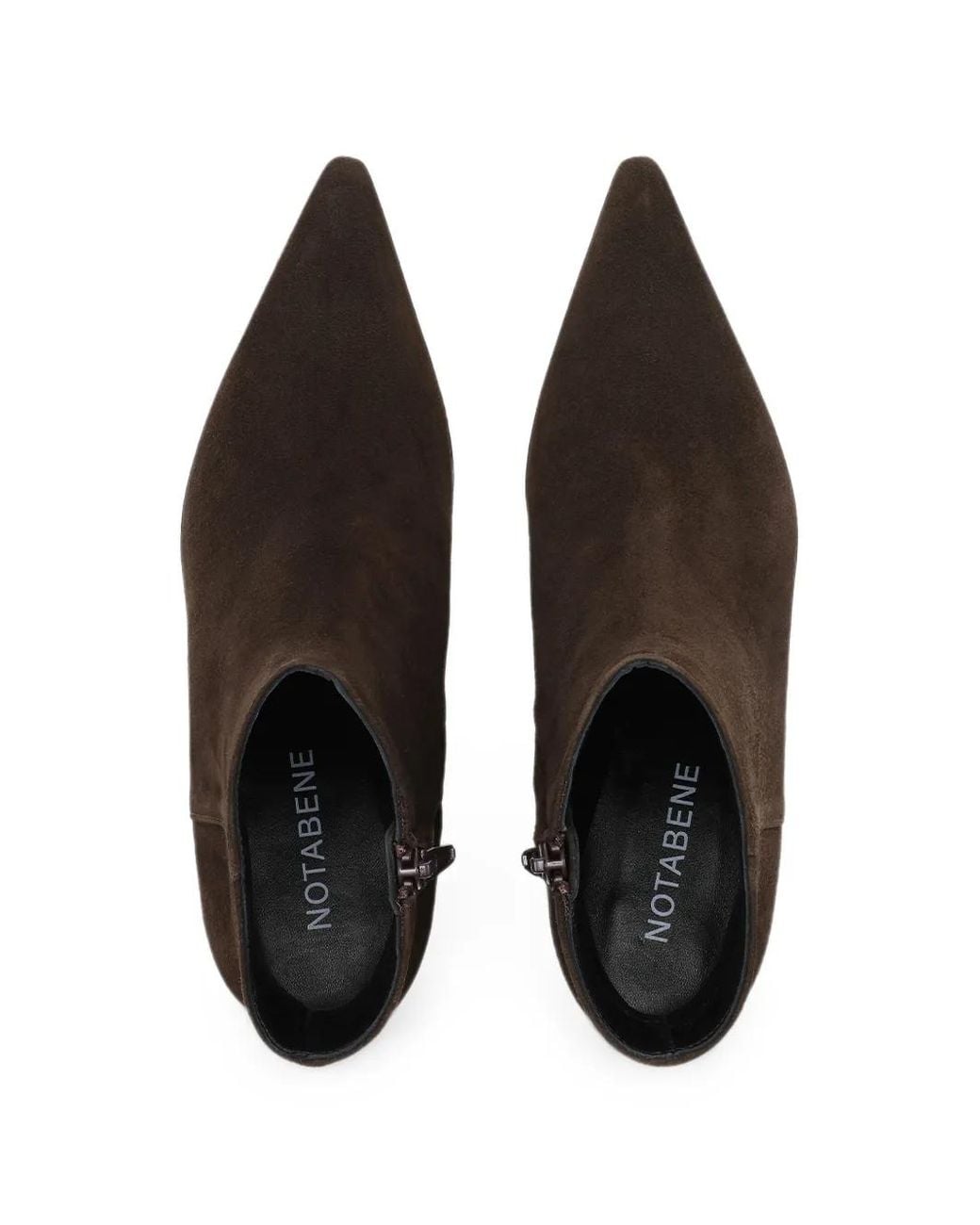 Notabene Brown Elma Wedge Ankle Boots
