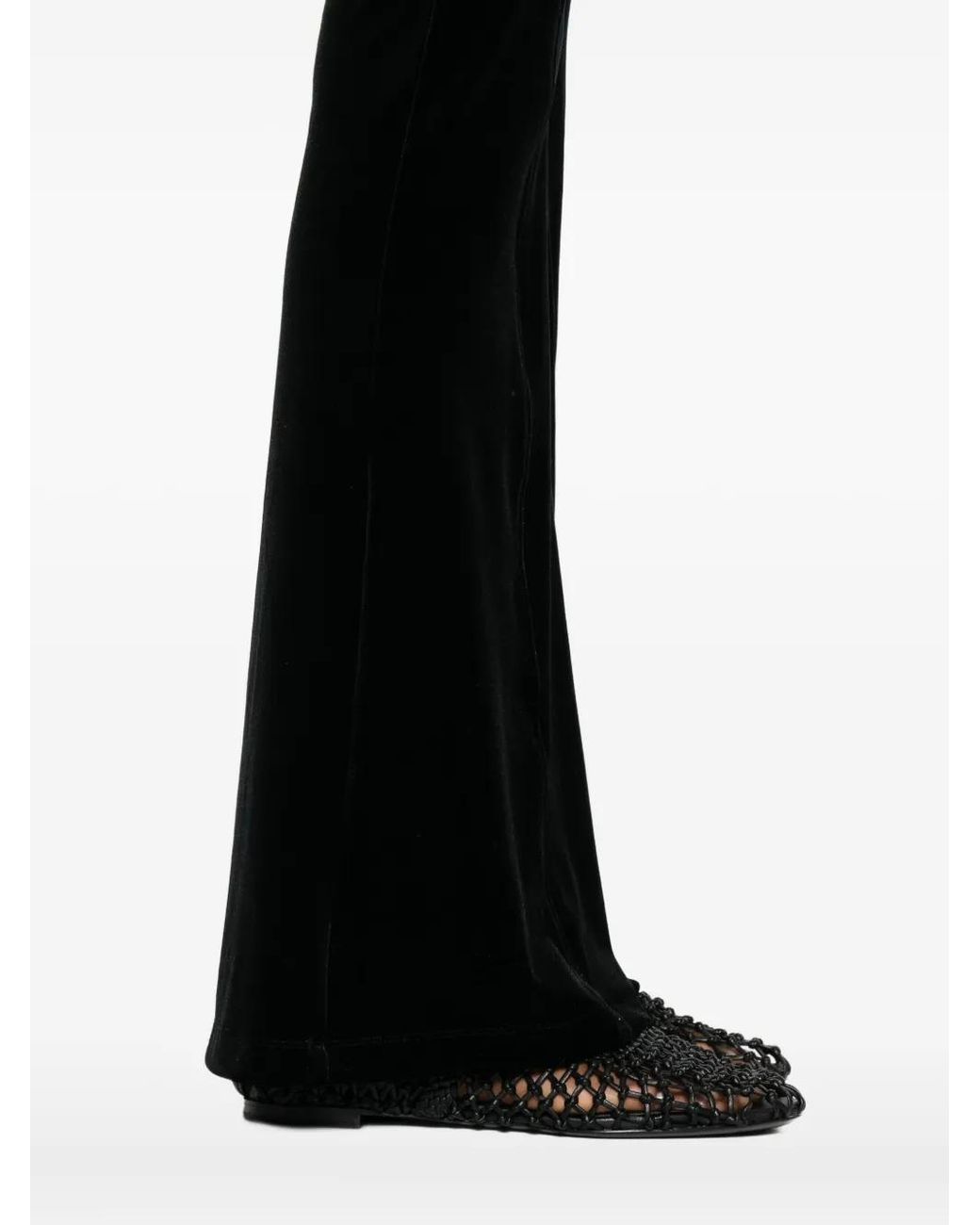 Maje Flared Broek in het Black