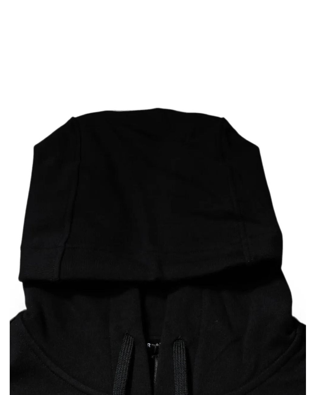 Versace Black Medusa-Print Hoodie for men