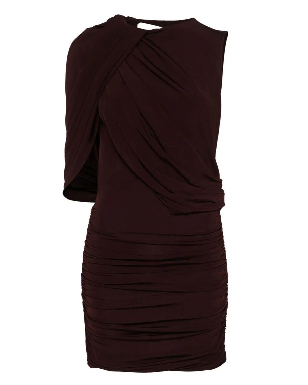 Magda Butrym Purple Mini Dress