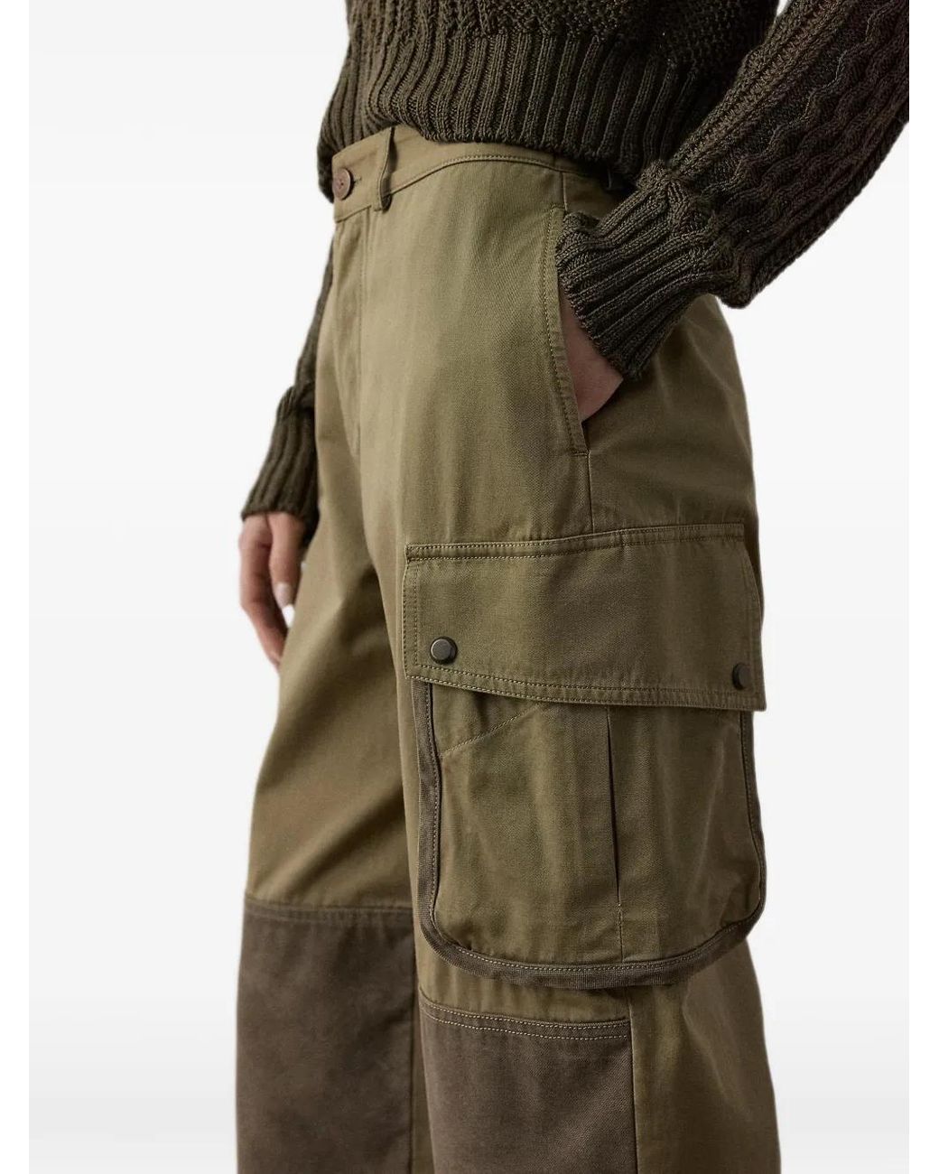 Ralph Lauren Green Simone Lamé Pants