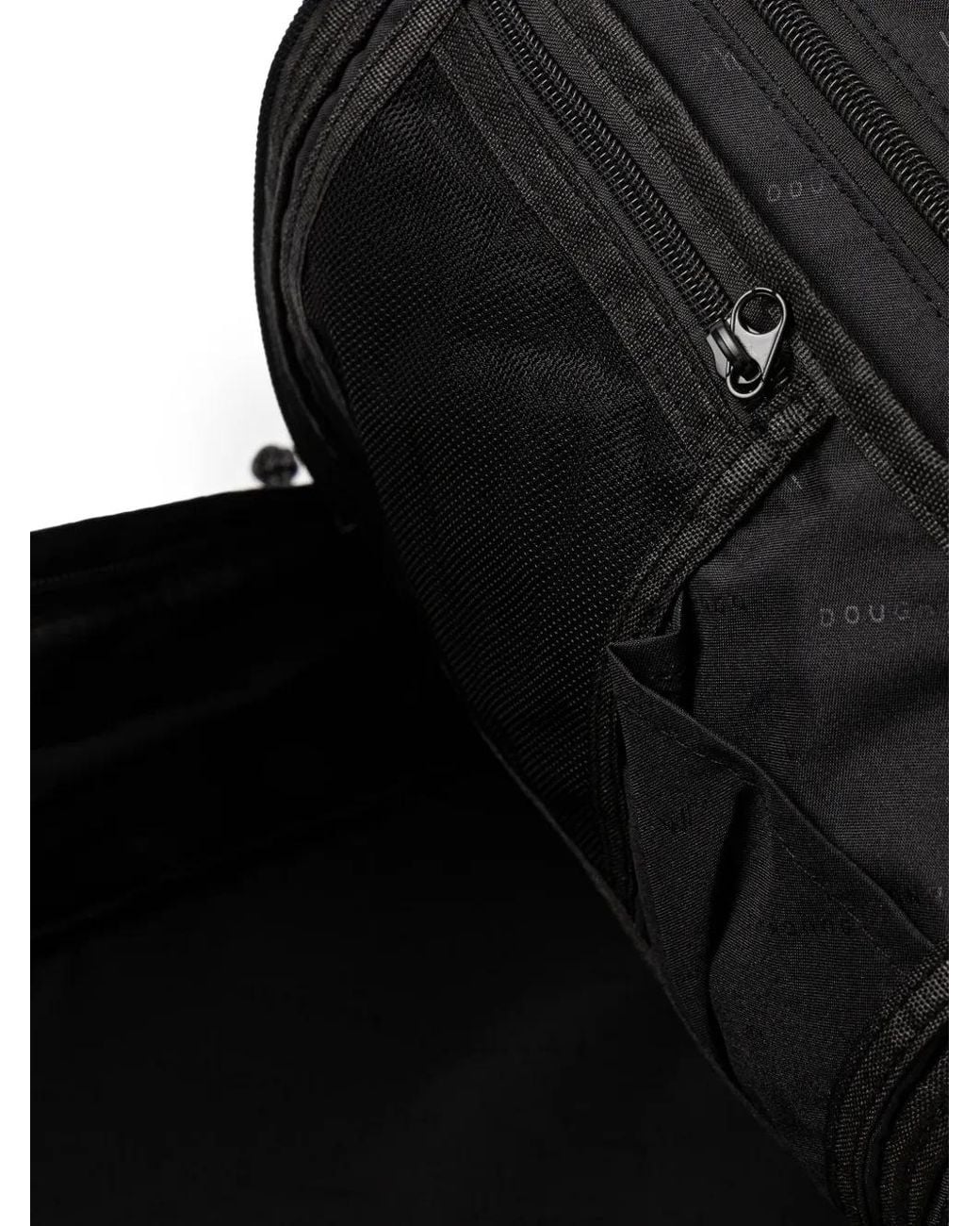 Doughnut Black Buckle-Fastening Backpack