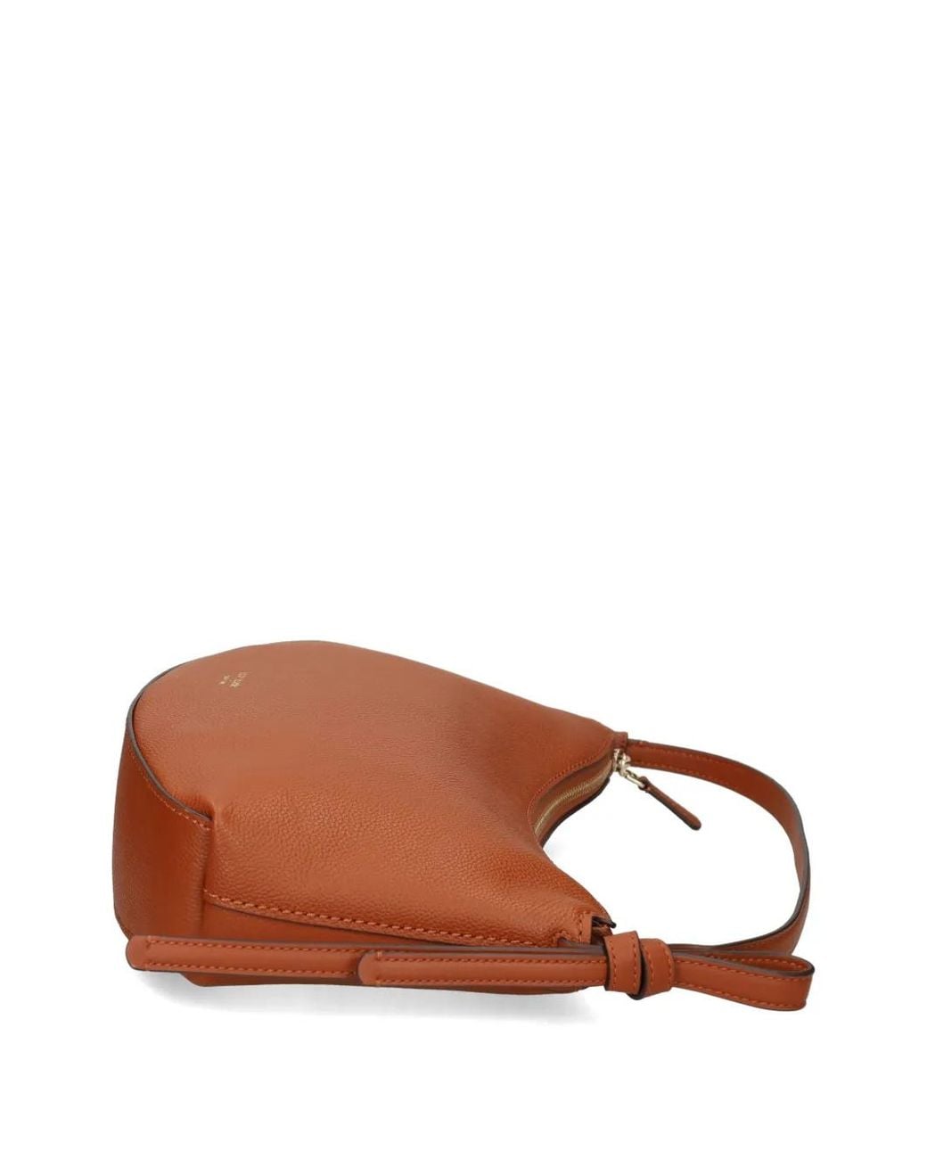 Kate Spade Brown Loop Zip Leather Shoulder Bag