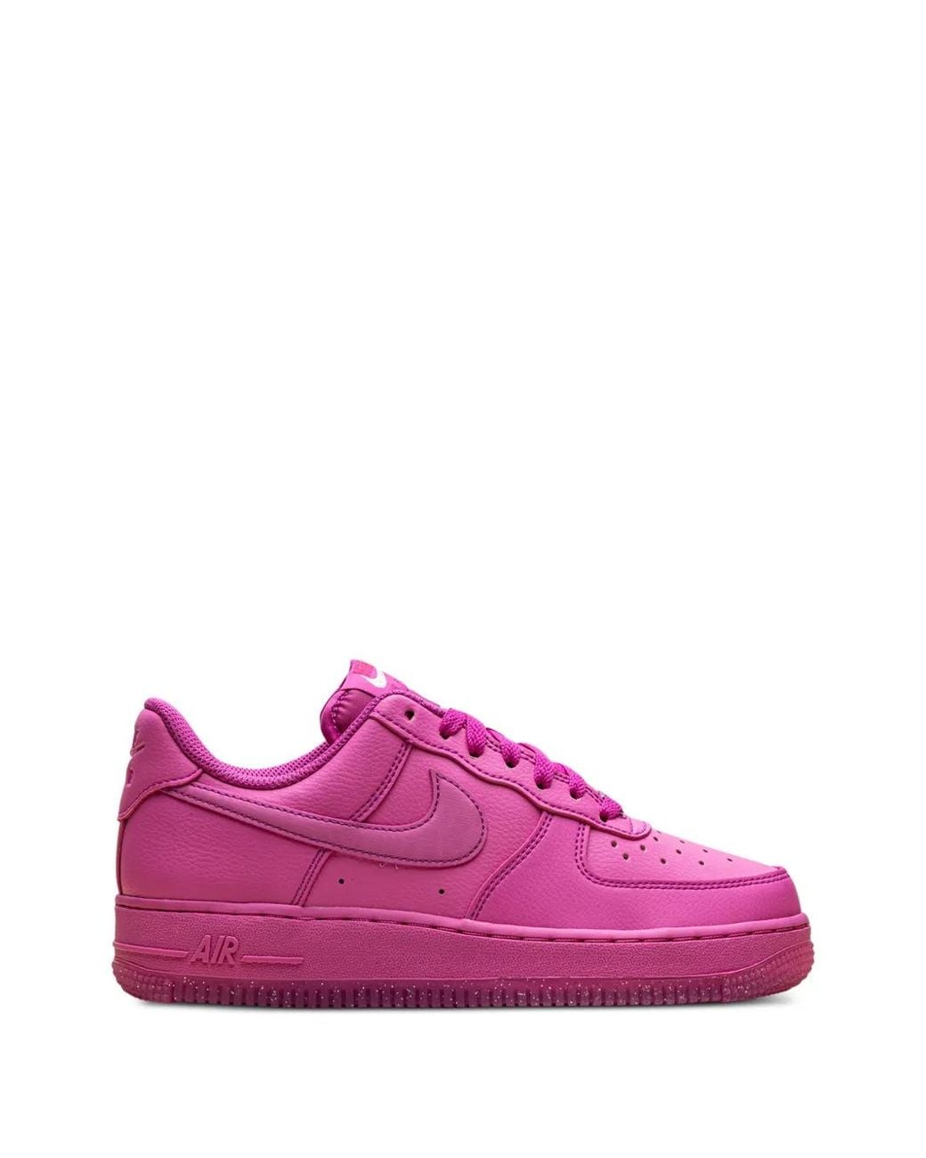 Nike Pink Air Force 1 '07 "Fire" Sneakers