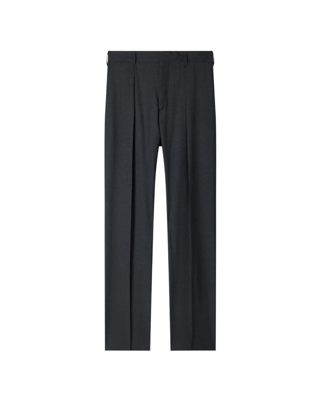 Paul Smith Black Dark- Shadow Check Wool Trousers for men