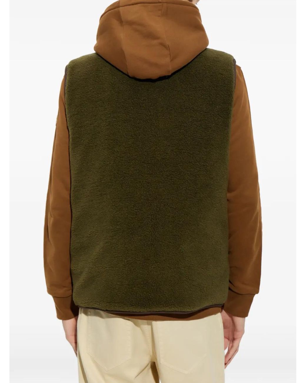Moncler Green Doudoune Yricas À Capuche for men