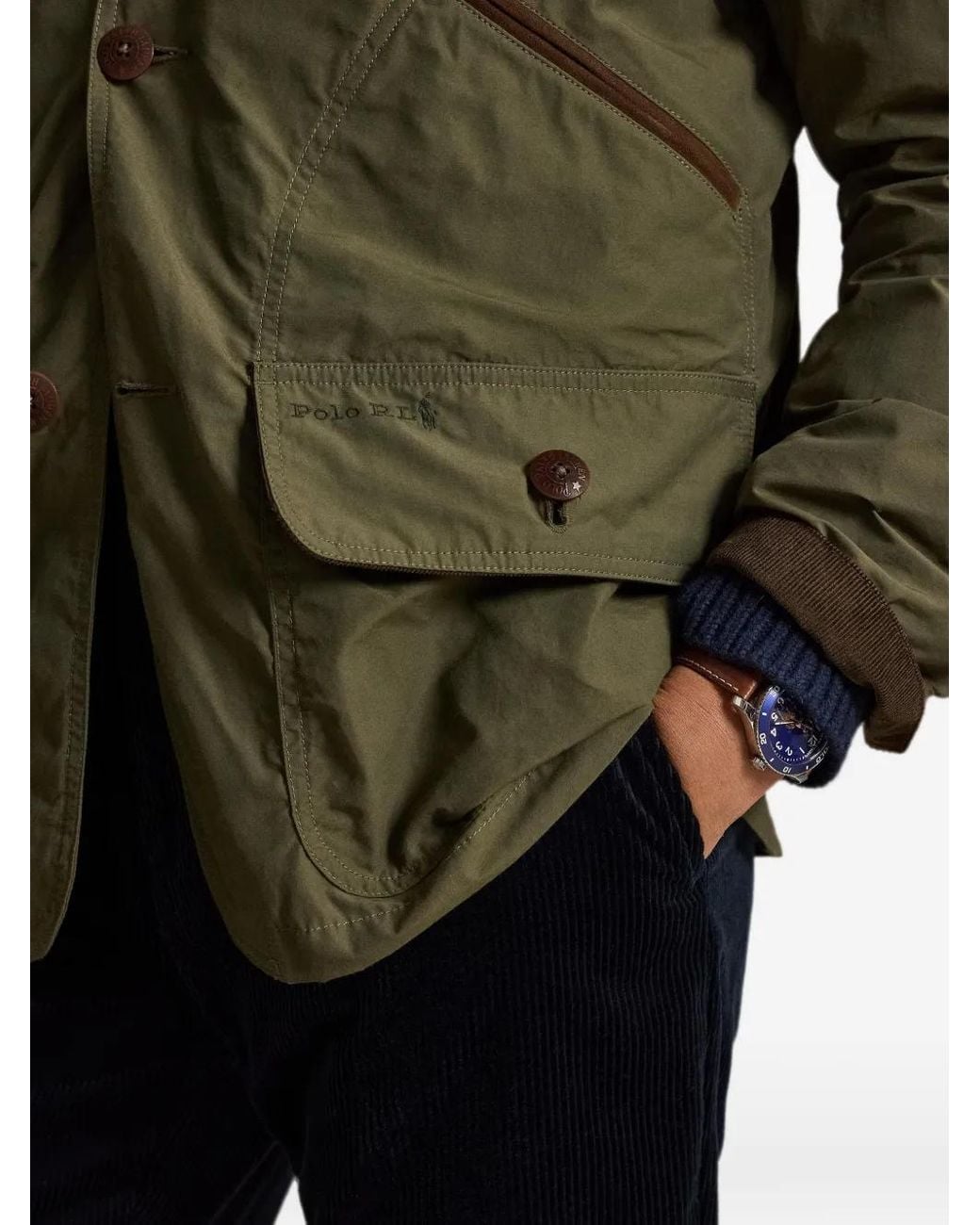 Polo Ralph Lauren Green Veste The Clarkfield for men