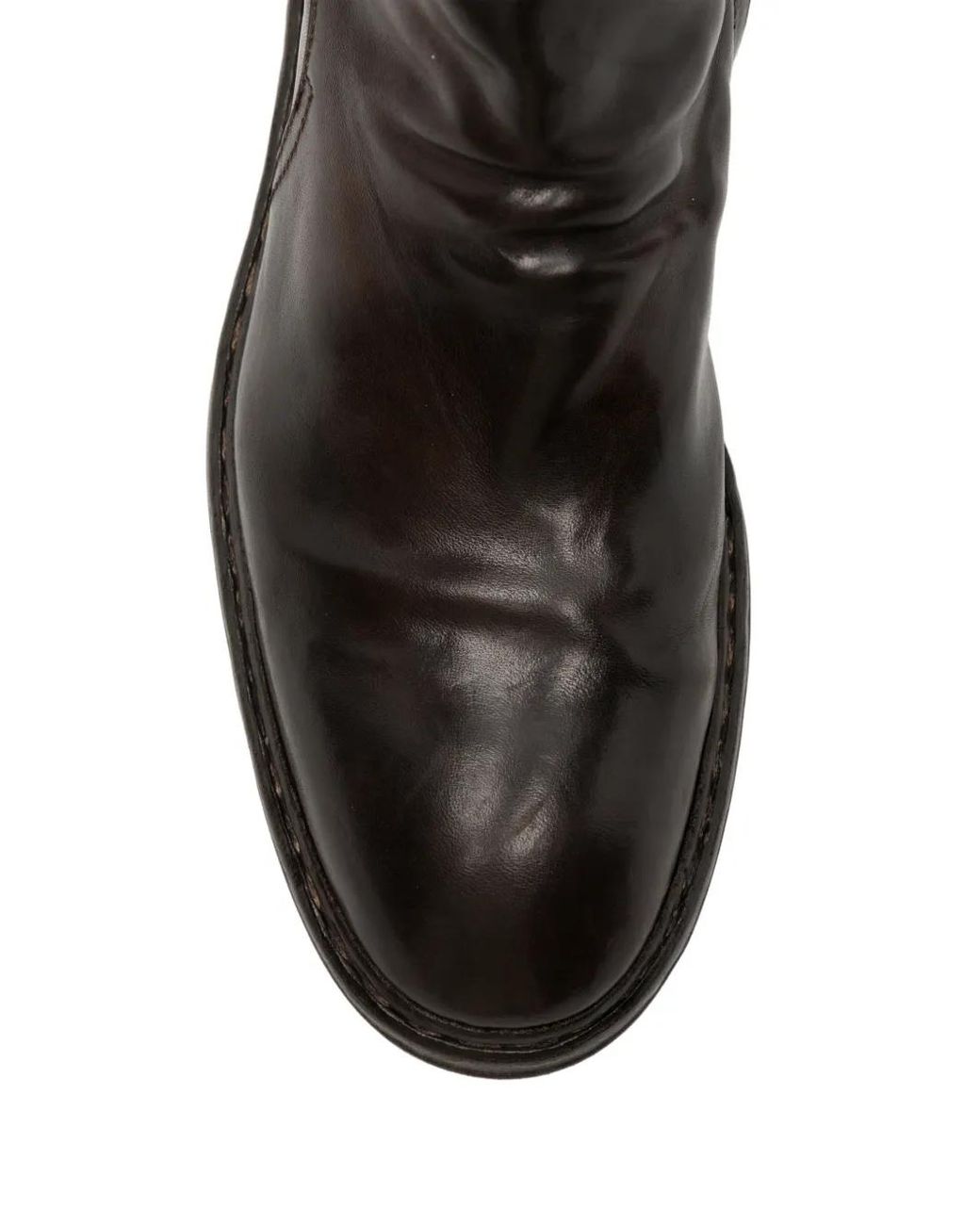 Officine Creative Black Concept 003 Buckle-Fastening Biker Boots for men