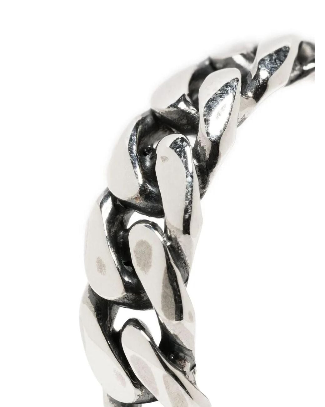 Emanuele Bicocchi White Chain-Link Ring