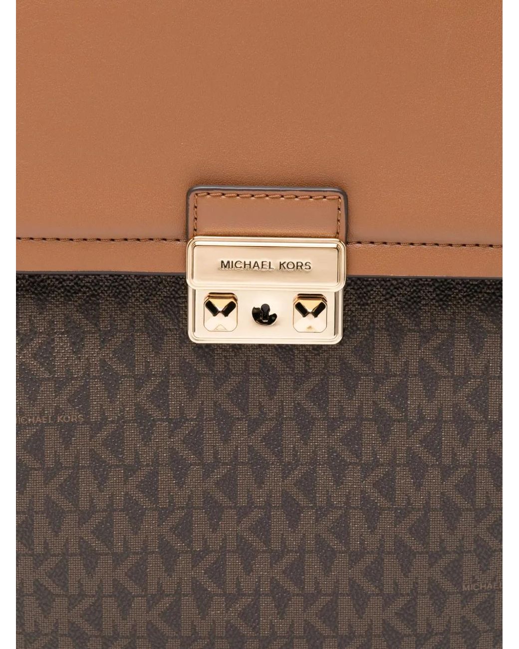 Michael Kors Brown Small Tribeca Backpack