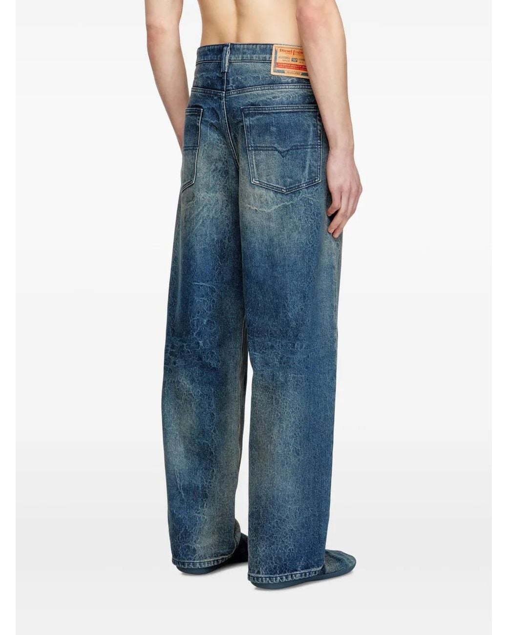 DIESEL Blue 2001 D-Macro Jeans for men