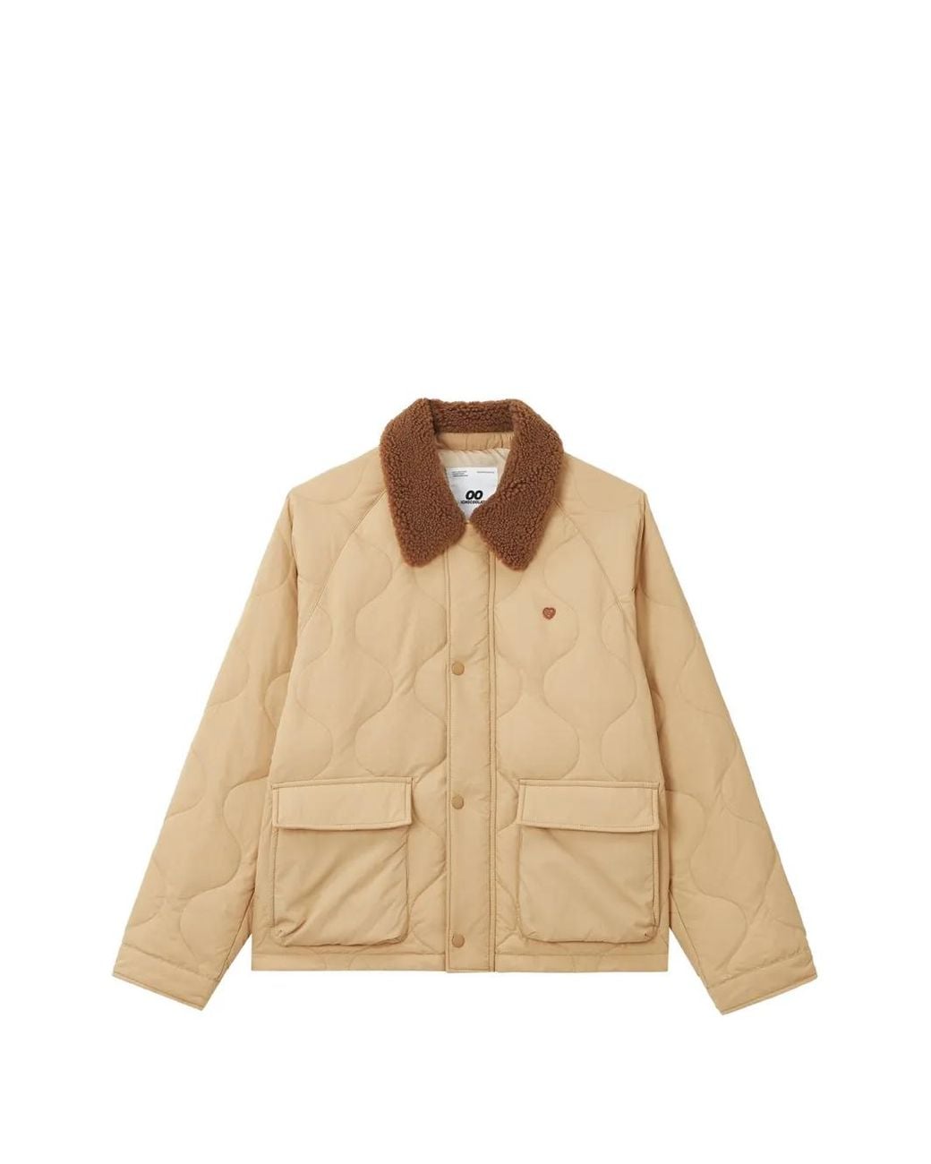 Chocoolate Natural Gesteppte Jacke
