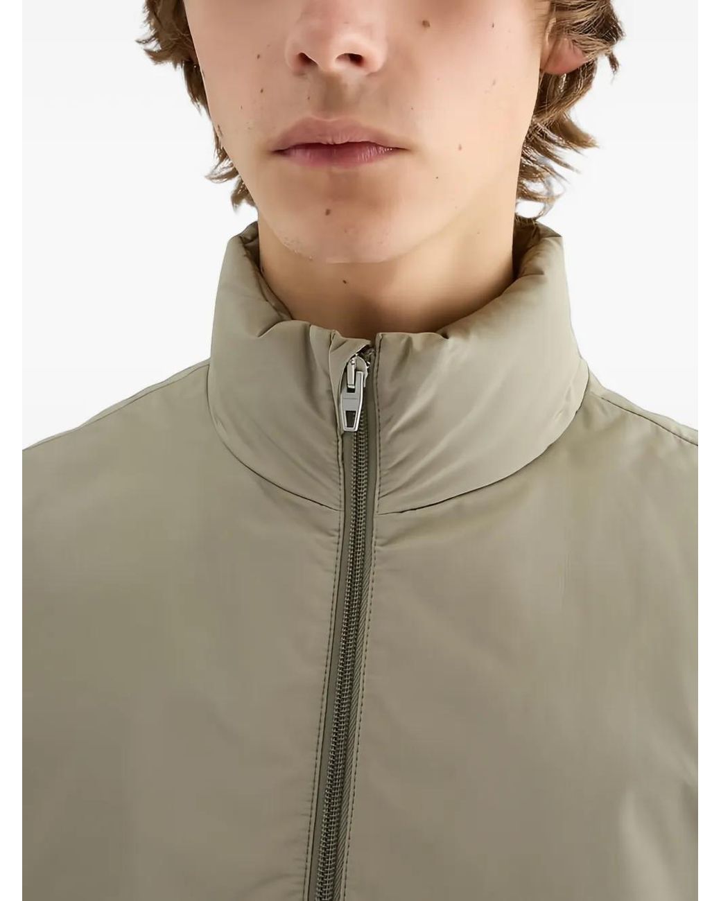 Jil Sander Natural Doudoune En Taffetas for men