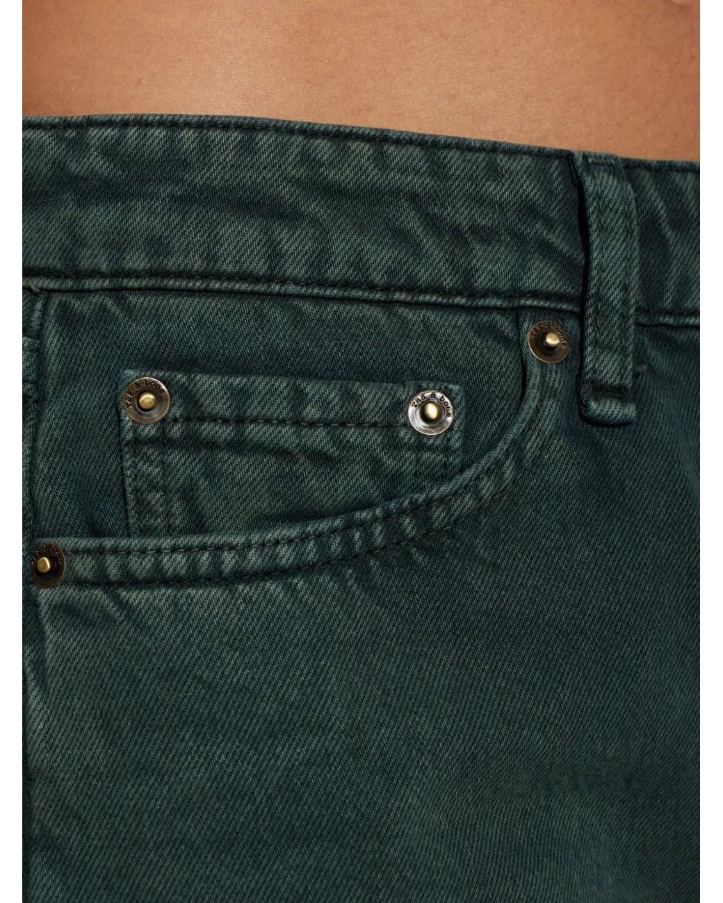 Vaqueros Rectos Logan Rag & Bone de color Green