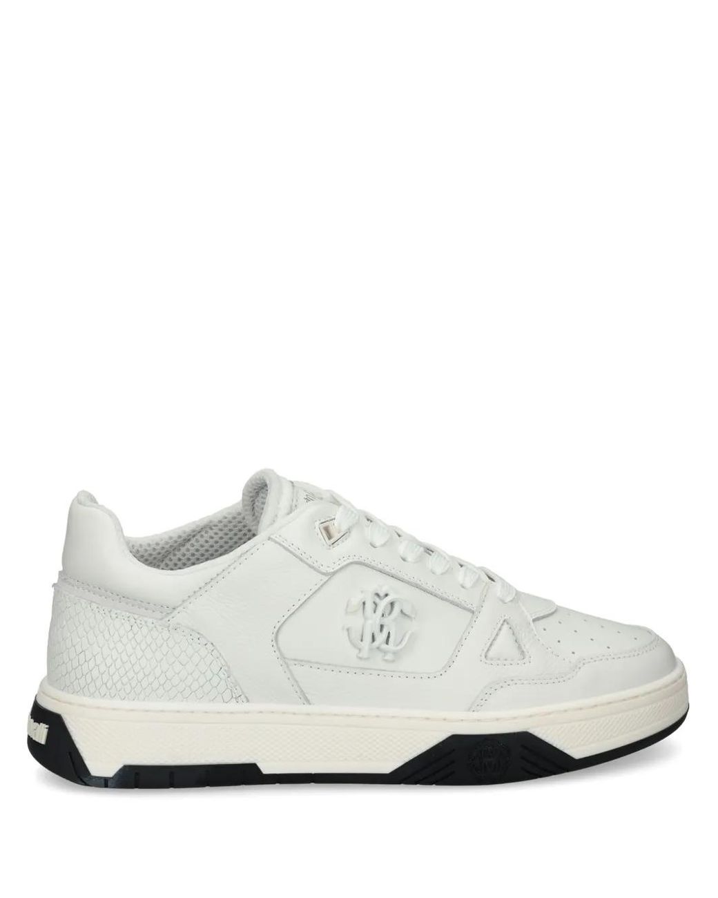 Roberto Cavalli Sneakers Mit Logo-Schild in White für Herren