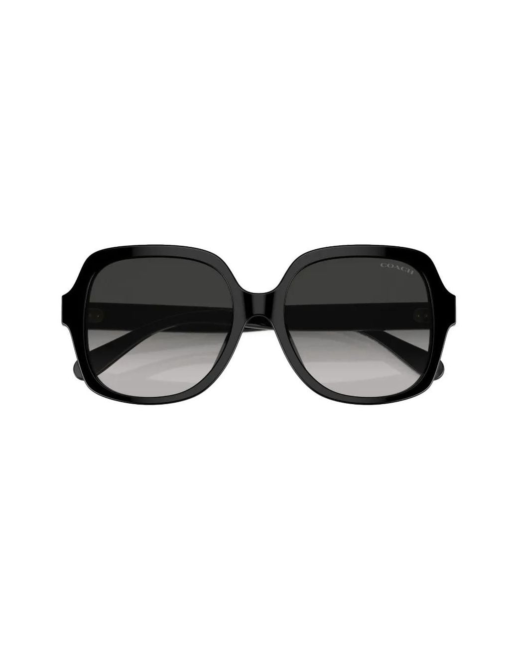 COACH Black Square-Frame Sunglasses