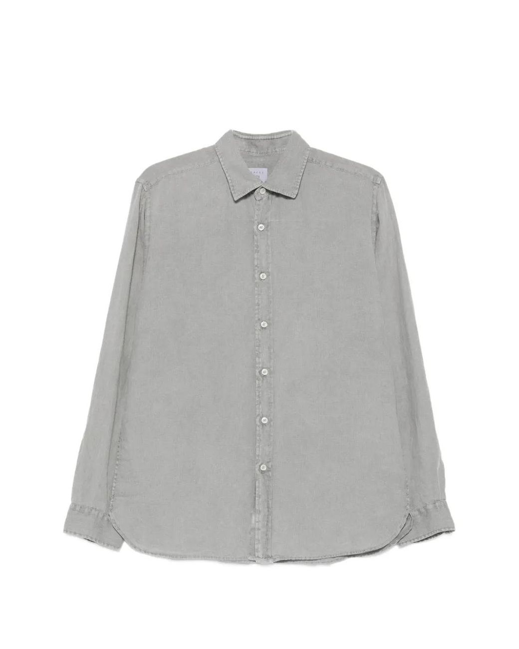 Xacus Gray Long-Sleeve Button-Up Shirt for men