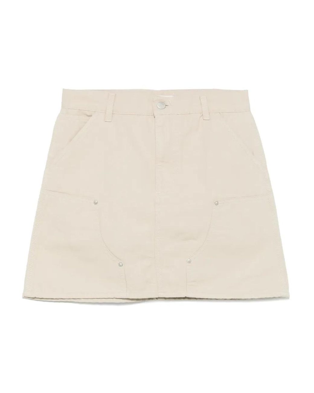 Carhartt Natural Maeve Double Mini Skirt