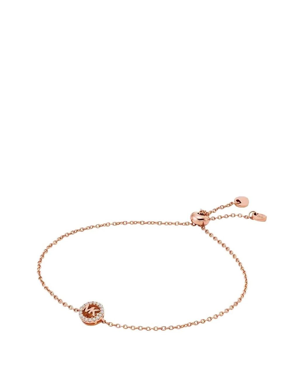 Michael Kors White Logo Bracelet
